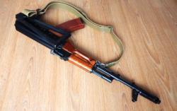 Макет АКС-74, в дереве. Идеальный, с комплектом. Ижевск.