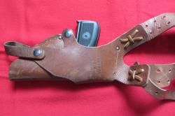 Кобура подмышечная оперативная. Натуральная кожа