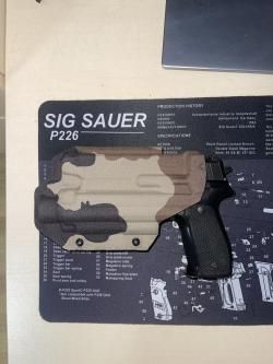 Кобура скрытого ношения для p 226 to pro с фонарем
