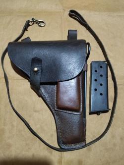 Кобура, тренчик, протирка для пистолета ТТ