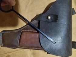 Кобура, тренчик, протирка для пистолета ТТ