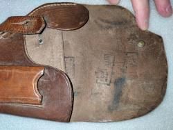 Кобура ТТ. Ранняя довоенная, артельная. 1930-е гг