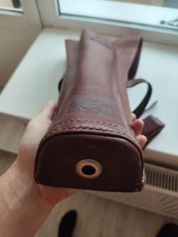 Кофр (чехол) из натуральной кожи для любого ружья