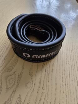 Кожаный ремень для карабина Strasser