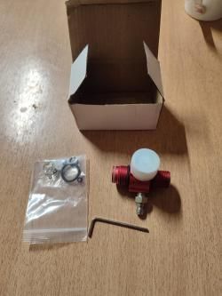 Колба резервуар высокого давления с редуктором PCP