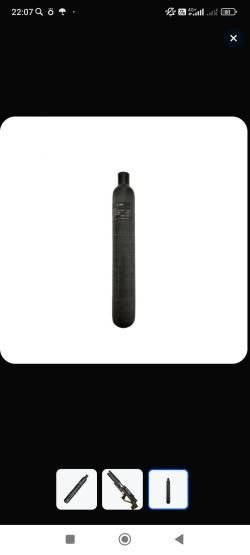 Колба высокого давления ALSAFE 0,7Л для PCP-винтовок