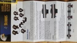 Кольца Burris Signature ZEE 1" (25мм) на Weaver с комплектом эксцентриков