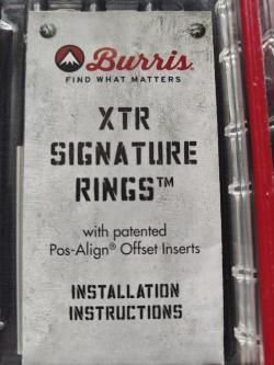 Кольца burris xtr signature