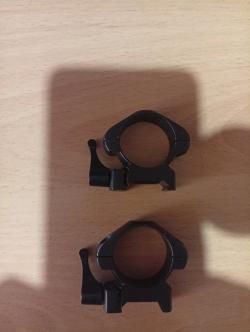 кольца быстросъемные для оптического прицела диаметр 30 мм