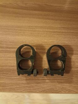 Кольца диаметром 25,4мм. на карабин Барс, Лось ласточкин хвост