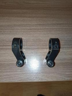 Кольца диаметром 25,4мм. на карабин Барс, Лось ласточкин хвост