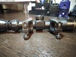 Кольца диаметром 25,4мм. на карабин Барс, Лось ласточкин хвост