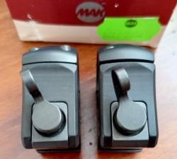 Кольца МАК на Weaver, 26 мм, низкие ВН 12 мм, быстросъемные