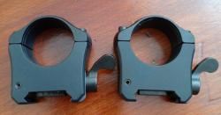 Кольца МАК на Weaver, 26 мм, низкие ВН 12 мм, быстросъемные