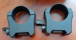 Кольца МАК на Weaver, 26 мм, низкие ВН 12 мм, быстросъемные