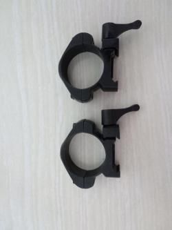 Кольца стальные быстросъёмные Konus 30 мм (вивер, пикатинни)