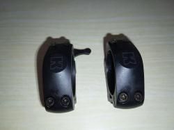 Кольца стальные быстросъёмные Konus 30 мм (вивер, пикатинни)