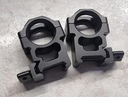 Кольца UTG Max Strength 25,4 мм. на Weaver