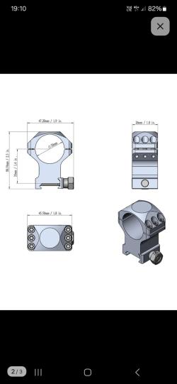 Кольца Vector Optics Continental 30 