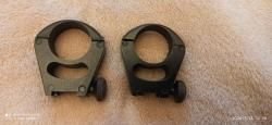 Кольца ВОМЗ на ласточкин хвост 25.4 мм для Барс, Лось