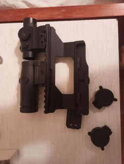 колиматор Holosun HS503FL +магнифер Holosun HM3X