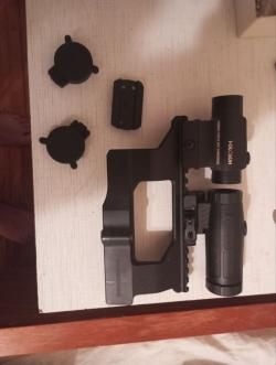 колиматор Holosun HS503FL +магнифер Holosun HM3X