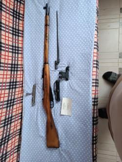 Коллекционная снайперская винтовка Мосина(СВМ)