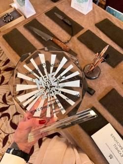 Коллекционный шейный нож ламинат из Zdp-189 и Мокуме гане