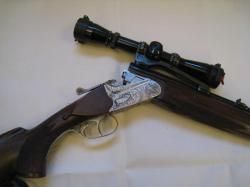 Коллекция охотничьего оружия из 5 нарезных (в т.ч.2 штуцера) и 3-х гладкоствольных ружей