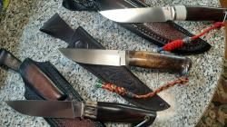 Коллекция охотничьих и раскладных ножей