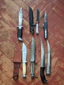 Коллекция различных интересных ножей одним лотом/самовывоз