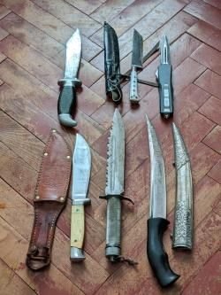 Коллекция различных интересных ножей одним лотом/самовывоз