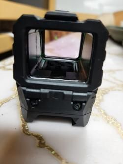 Коллиматор Holosun AEMS зеленая марка и низкий кронштейн