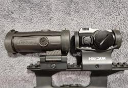 Коллиматор Holosun HS503R + Магнифер Holosun HM3X
