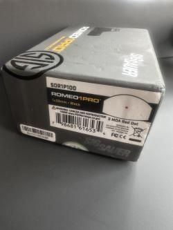 Коллиматор SigSauer Romeo 1 pro 1*30mm 3МОА красная точка