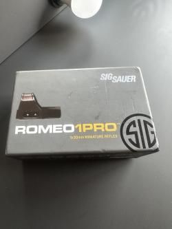 Коллиматор SigSauer Romeo 1 pro 1*30mm 3МОА красная точка