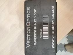 Коллиматор Vector optics maverick-III 1x22 s-sop