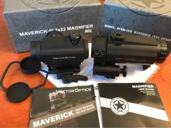 Коллиматор+магнифер Maverick Gen2&amp;3 Vector Optics