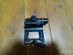 Коллиматорным прицел ПК 23-01 с кронштейном.