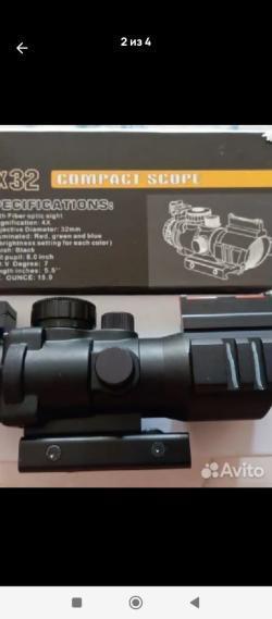 Коллиматорный прицел 4*32 новый