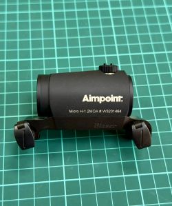 Коллиматорный прицел Aimpoint Micro H-1 с кронштейном на Blaser Saddle Mount