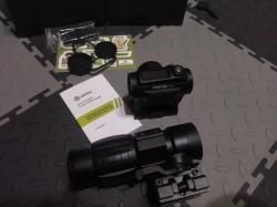 Коллиматорный прицел ARKON Pointer 1х21 + Магнифер Китай ноу нейм