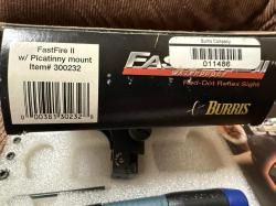 КОЛЛИМАТОРНЫЙ ПРИЦЕЛ BURRIS FASTFIRE II 4 MOA (300232)