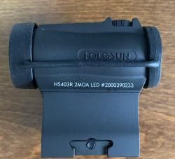 Коллиматорный прицел Holosan HS403R 2MOA