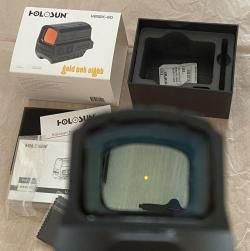 Коллиматорный прицел Holosun 512 золотая марка