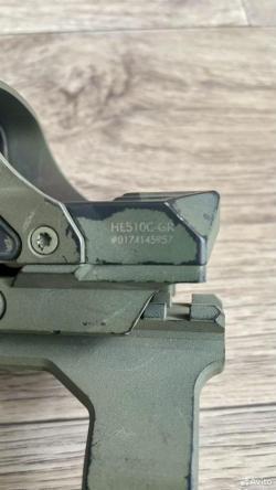Коллиматорный прицел HOLOSUN ELITE HE510C-GR комплект