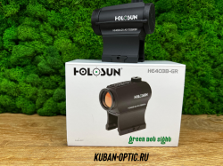 Коллиматорный прицел Holosun Elite Micro HE403B-GR