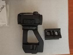 Коллиматорный прицел Vector Optics Scrapper 1x22 sol с кронштейном SAG Bit