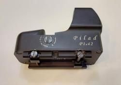 Коллиматорный прицел ВОМЗ Пилад P1x42 Weaver/Picatinny марка 3 МОА