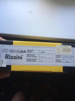 Комбинированное ружьё Rizzini kombo, cal. 12x76/308 Win